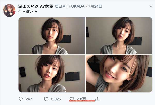 比明日花キララ还厉害!全AV界最会玩twitter的女人就是她!